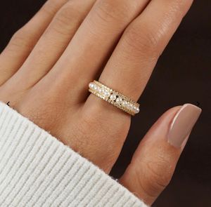 Elegant Adjustable Pearl Ring