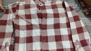 Men's Checkered Long Sleeve Shirt