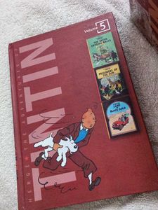 Tintin Book Collection - Set of 8 hard cover