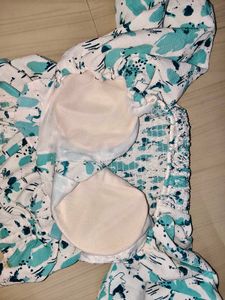 Floral Ruched Crop Top