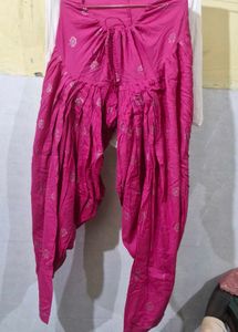 Pink Ethnic Salwar Pants