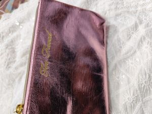 Too Faced Heart Charm Pouch