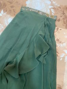 off shoulder skirt and top