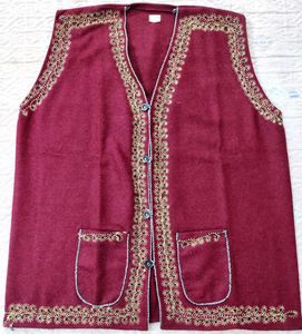 Vintage Embroidered Wool Vest🆕✨ Unused