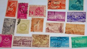 RARE 1950s-70s INDIAN POSTAGE STAMPS
