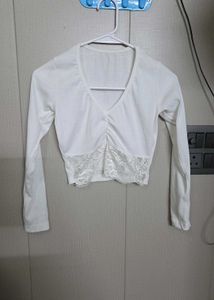 white top size S