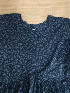 Beautiful Blue Printed Kurta