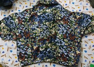 Floral Print Short Sleeve Shirt