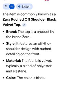 Ruched Off Shoulder Velvet Top