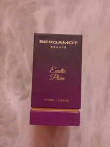 Bergamot Beaute Exotic Plum Perfume box