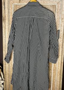 ( ON SALE⚡️)🕊️Striped Shirt Dress with Vest
