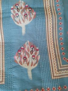 Elegant Blue Printed Kurta