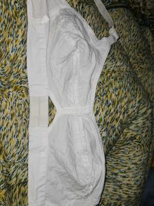 Comfortable White Cotton Bra