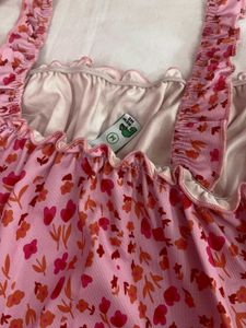 Floral Print Spaghetti Strap Dress