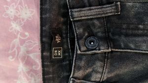 High Waisted Dark Wash Mom Jeans
