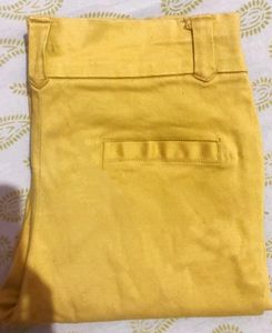 Yellow Pant For Women