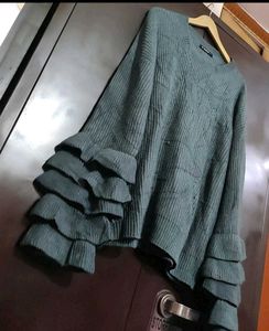 Grey Winter Top For Healthy Girl Or Woman 48 Bust