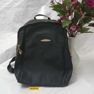 Stylish Black Backpack for Girls