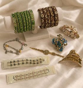Assorted Elegant Bracelets & Bangles Set