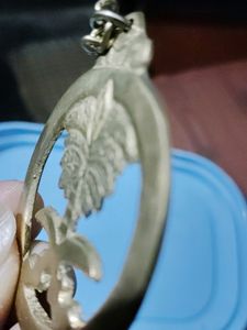 Brass Key Chain Palm Tree Without Hook