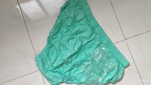 Comfortable Blue Cotton Briefs