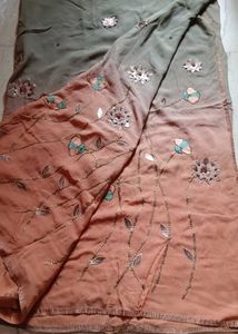 Embellished Ombre Saree