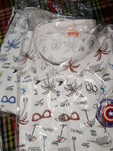 Men's Tropical Print Casual Shirt