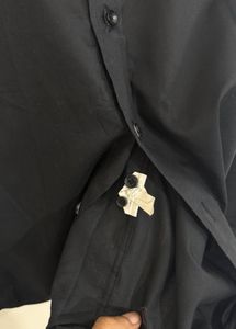 Classic Black Button-Up Shirt
