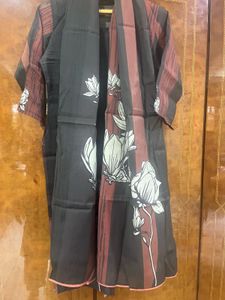 Stylish Floral Print Kurta