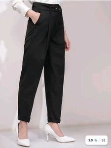 🎀official Chic Black Trousers for women🎀
