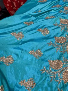 Elegant Blue Silk Saree