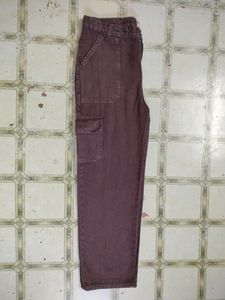 Brown Cargo Jeans