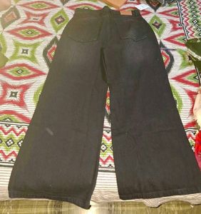 Black Wide Leg Jeans