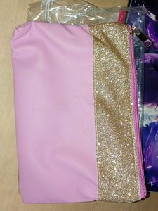chambor Sparkly Pink Pouch