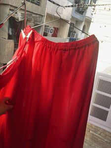 Designer Beautiful Red  Sleeveless Suit