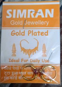 big offr 🥳🥳🥳Simran Gold Plated Earrings   Combo