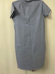 Comfortable Blue T-Shirt Dress
