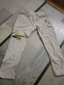Kids Beige Pants