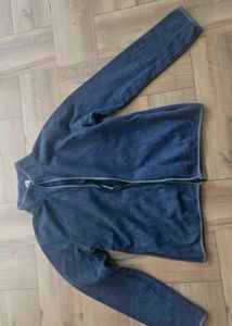 GAP Men's Blue  Fleece Zip-Up Jacket