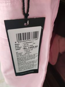 Tokyo Talkies Pink Wide Leg Jeans
