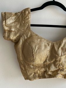 Brand new festive Gold Sequin Blouse
