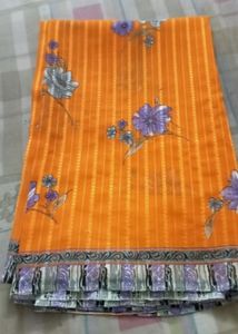 Chiffon Saree With Blouse