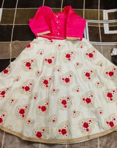 3 In 1 Party Wear Frock Size-26