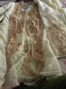 Embroidered Kurta Set with Dupatta