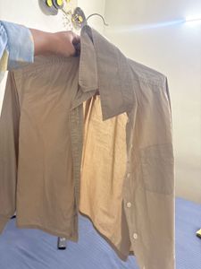 Men's Classic Beige Shirt