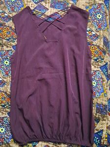 Sleeveless Formal Top