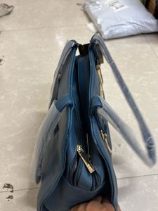 Kish Handbag - Teal Blue
