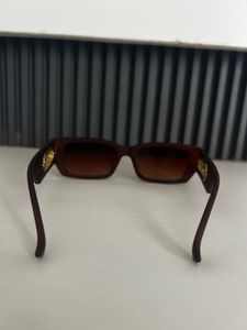 Stylish Brown Rectangular Sunglasses
