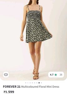 Multicolored Floral Mini dress