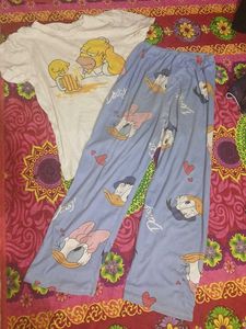 The Simpsons Tshirt-pant night suit